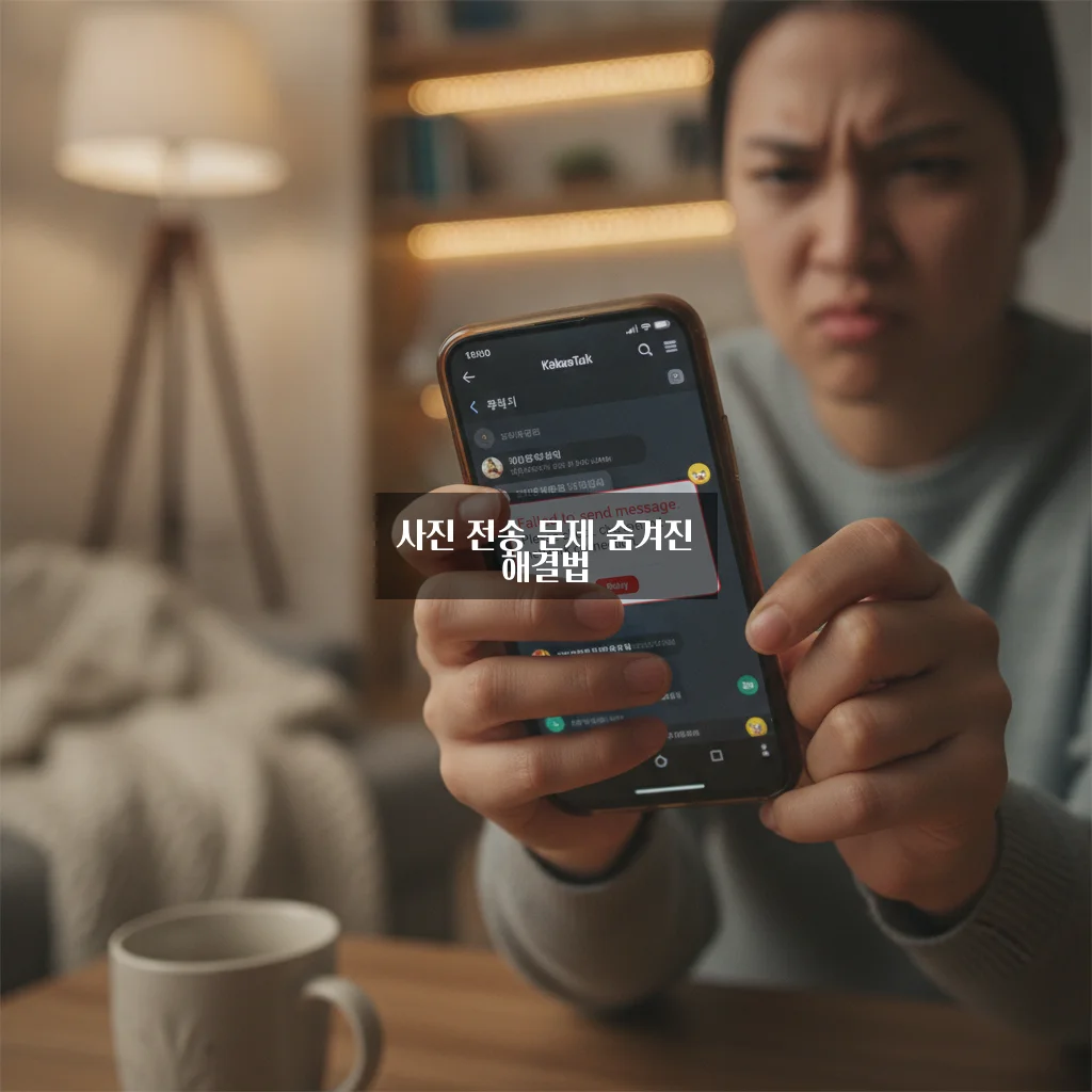 카카오톡 사진 전송 안될 때 간단 해결 방법 완벽 정리 관련 이미지 1