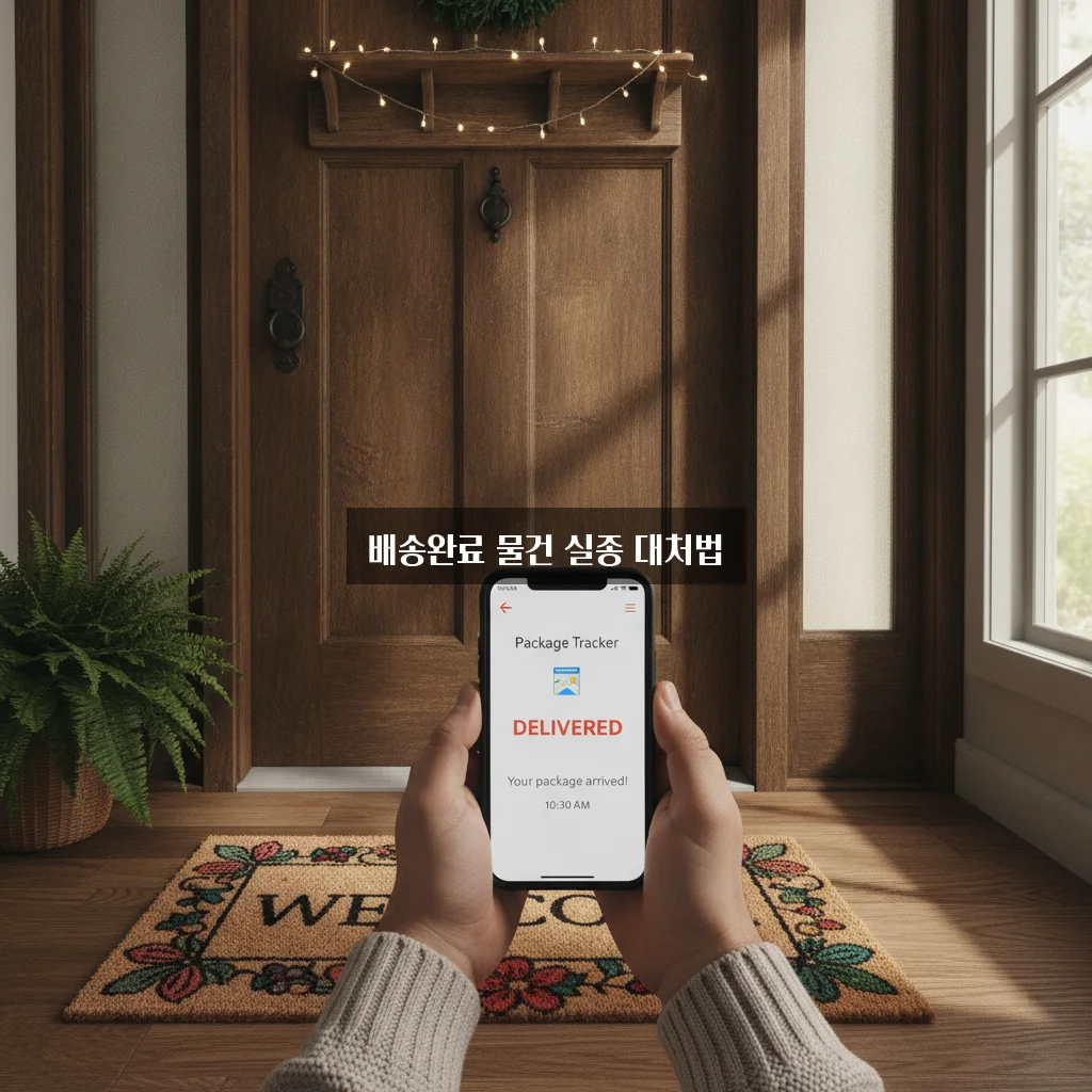 택배 배송완료인데 물건이 없을 때 당황하지 않는 대처 방법 완벽 정리 관련 이미지 3