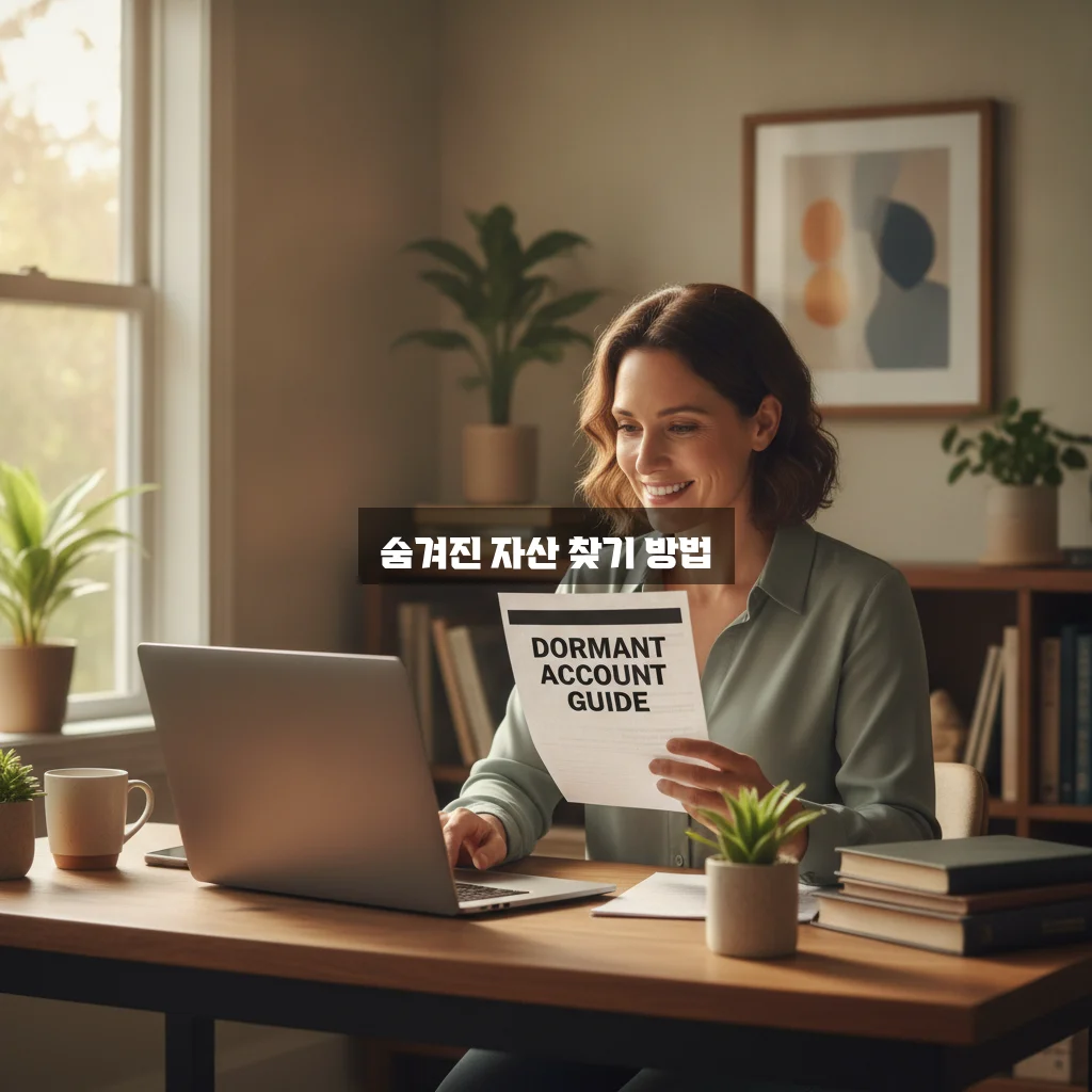 휴면예금 쉽게 찾아가는 완벽 가이드 알아보기 관련 이미지 1